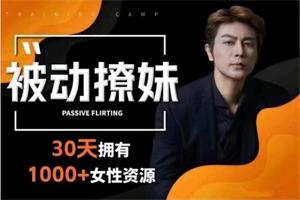 《被动撩妹》子轩撩妹课程13集完结网盘下载524.2MB
