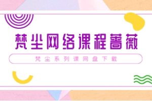 《梵尘网络课程蔷薇》梵尘系列课网盘下载1.3GB