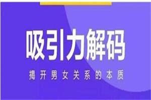 《吸引力解码》走向阿尔法课程网盘下载1.7GB