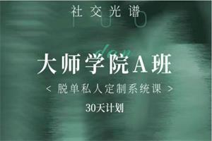 社交光谱《大师学院A班》30天计划网盘下载1.9GB