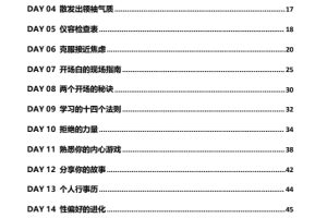 《迷男方法：30天改造计划》改写你的恋爱电路
