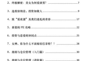 《渣男手册1+2》PDF