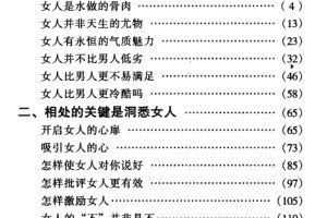 怎样与女人相处PDF
