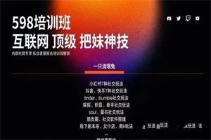 一只流氓兔《互联网顶级把妹神技》14节全（网盘下载）1.3GB