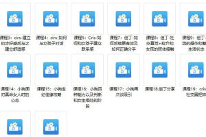 CYD网络把妹课程