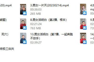 真爱之终极《男女活明白》