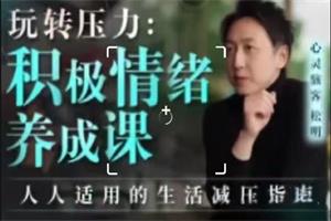 松明《玩转压力:积极情绪养成课》完结