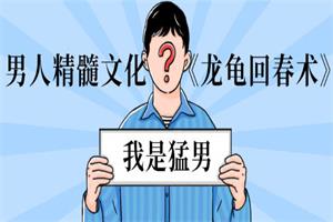 男人精髓文化《龙龟回春术》